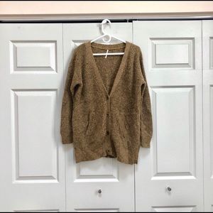 Free People oversized sweater cardigan